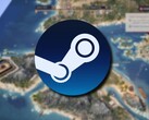 Un'immagine del gioco Expeditions: Rome e il logo di Steam. (Fonte: Steam)