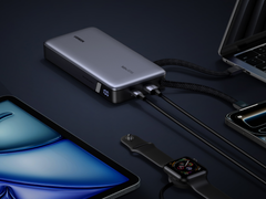 La nuova Nexode Power Bank di Ugreen (nella foto) ha una batteria da 25.000 mAh. (Fonte: Ugreen)