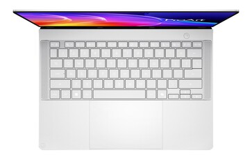 Layout della tastiera e del trackpad di Asus ProArt P14