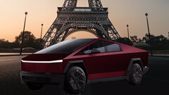 Cybertruck avvolto a Parigi (immagine: Gautier Salles @ Unsplash/edito)