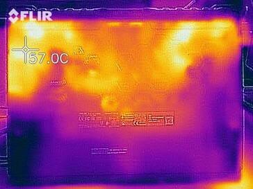 Mappa di calore - Carico (lato inferiore)