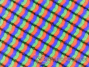 Matrice di subpixel RGB opaca