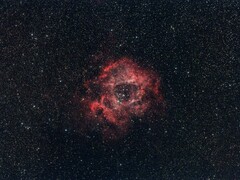 Una foto della nebulosa Rosetta