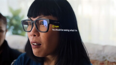 Il nuovo prototipo di occhiali AR/VR può tradurre in tempo reale (immagine: Google)