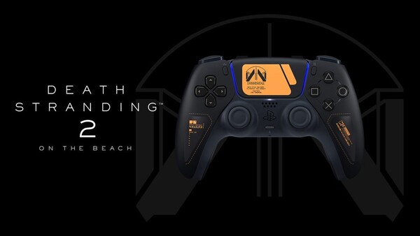 Il controller wireless DualSense di Death Stranding 2 in edizione limitata sarà venduto in UE, Stati Uniti, Regno Unito e Giappone. (Fonte: PlayStation)