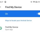 Google potrebbe essere in procinto di migliorare Find My Device. (Fonte: XDA)