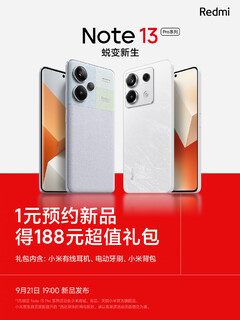 Il Redmi Note 13 Pro ha appena fatto il suo debutto su Geekbench (immagine via Redmi)