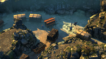 Un'immagine che mostra diversi personaggi di Shadow Tactics: Blades of the Shogun.
