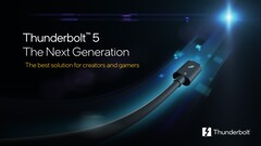 Thunberbolt 5.0 debutterà sui portatili Intel all&#039;inizio del 2024 (immagine via Intel)