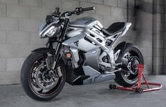 Triumph ha rivelato ufficialmente la gamma e altre specifiche tecniche preliminari della sua moto elettrica TE-1 (Immagine: Triumph)