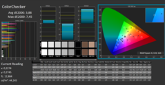 CalMAN - Color Checker (calibrato)