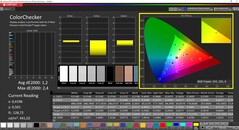 CalMAN - ColorChecker (calibrato)