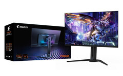 Gigabyte AORUS FO32U2 è uno dei monitor da gioco QD-OLED 4K e 240 Hz più economici in circolazione. (Fonte: Gigabyte)