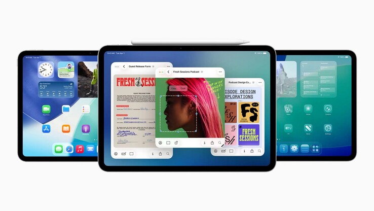 iPadOS 26.1 reintroduce "Slide Over", che consente di visualizzare un'app aggiuntiva sul bordo destro dello schermo con un gesto di scorrimento.