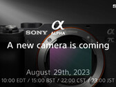 Il teaser di Sony per il lancio di una nuova fotocamera il 29 agosto sembra confermare le precedenti voci di un aggiornamento della fotocamera compatta full-frame A7C. (Fonte: Sony - modifica)