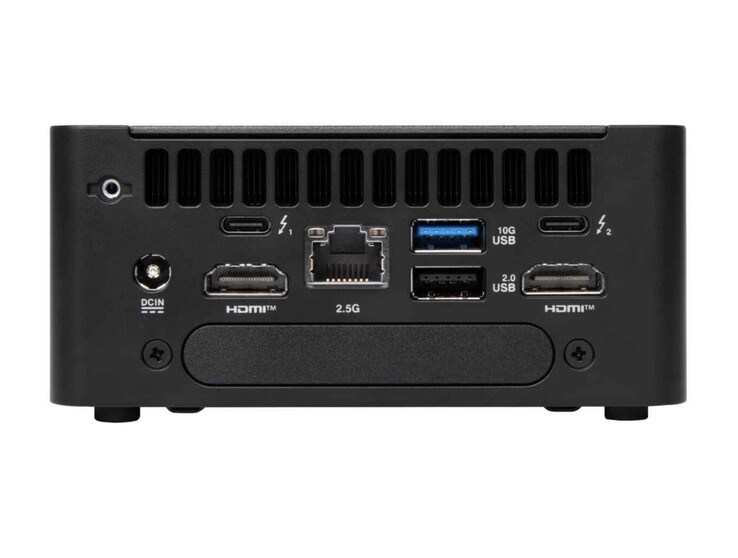 Il mini PC Meerkat di System76 continua a presentare una serie encomiabile di porte. (Fonte: System76)