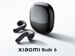 Lo Xiaomi Buds 6 in uno dei suoi tre colori di lancio.