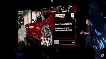 AMD Neural Radiance Caching velocizza l'illuminazione indiretta. (Fonte: AMD)