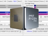 Il Ryzen 7 PRO 5750G sfoggerà le tecnologie PRO orientate al business di AMD e caratteristiche di sicurezza migliorate. (Fonte immagine: AMD/CPU-Z - modificato)