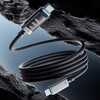 Il cavo di alimentazione del display digitale a 6 trecce di Cuktech (versione OLED magnetica). (Fonte: Cuktech via Weibo)