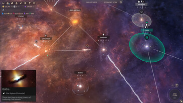 Nella foto: Una schermata di gioco di ENDLESS Space 2.