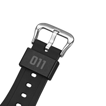 L'anello della fascia è stampato con "011", il personaggio principale. (Fonte immagine: Casio)
