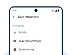 L&#039;applicazione Health Connect di Google (nella foto) potrebbe presto offrire il monitoraggio del consumo di nicotina e di alcol. (Fonte: Google)