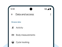 L'applicazione Health Connect di Google (nella foto) potrebbe presto offrire il monitoraggio del consumo di nicotina e di alcol. (Fonte: Google)