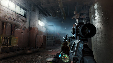Nella foto, uno screenshot del gameplay di Metro: Last Light Redux: Uno screenshot del gameplay di Metro: Last Light Redux.