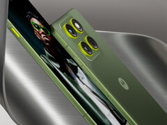 Il Motorola Edge 70 in uno dei suoi tre colori di lancio. (Fonte immagine: via Evan Blass)