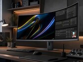 Il monitor da gaming HKC Apocalypse 43H180C presenta un formato 24:9 e una risoluzione 5k2k+. 