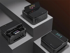 Il Machenike GTS è dotato di un display di stato pieghevole da 2,33 pollici. (Fonte immagine: Machenike - modificato)