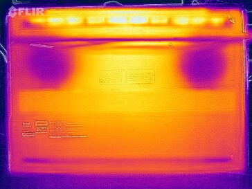 Mappa di calore test di stress (in basso)