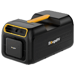 Il condizionatore d'aria portatile BougeRV 3500BTU può raffreddare spazi fino a 64,58 ft² (5,9 m²) (Fonte: BougeRV)