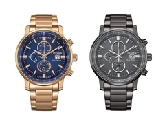 Citizen CA0843-89L (a sinistra) e CA0847-88H (a destra), raffigurati su uno sfondo bianco. (Fonte immagine: @plus9time su Instagram)