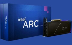 Intel Arc A770 è la GPU Arc più veloce attualmente sul mercato. (Fonte: Intel)