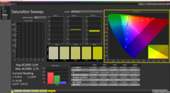 Calibrato (spazio colore target sRGB)