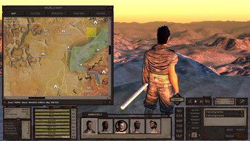 Nella foto: Uno screenshot del gameplay di Kenshi.