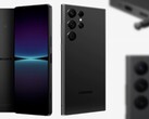 Il Sony Xperia 1 IV è stato messo a confronto con il Samsung Galaxy S22 Ultra. (Fonte: Sony/Samsung - modifica)