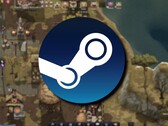 Un'immagine che mostra il gioco Norland e il logo Steam.