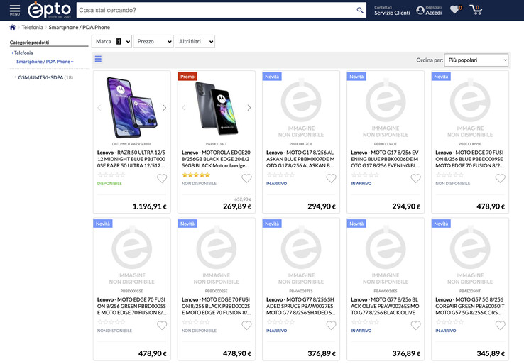 (Fonte: Epto Italia)