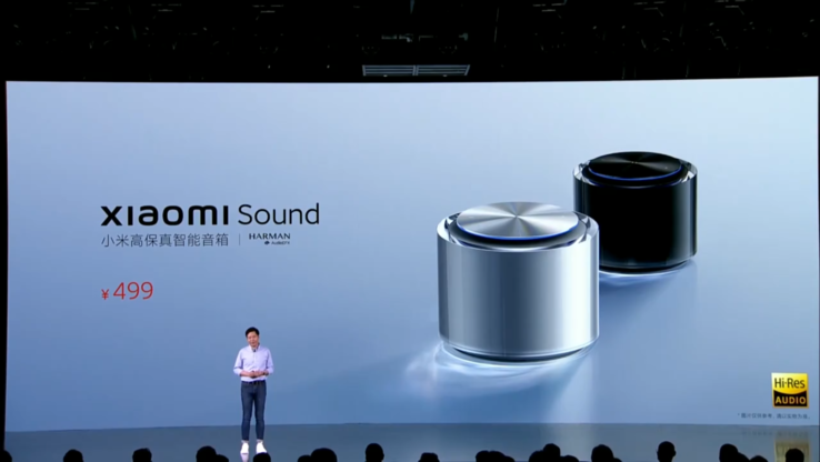 Lo Xiaomi Sound sarà disponibile in argento o in nero lucido. (Fonte: Xiaomi)