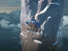 Uno screenshot del gameplay di Cairn