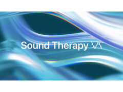 Un'immagine promozionale con un logo per la collezione Sound Therapy di Apple Music. (Fonte immagine: Apple)