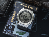 Un'immagine del modello Casio G-Shock GM-2100 x Mandalorian.