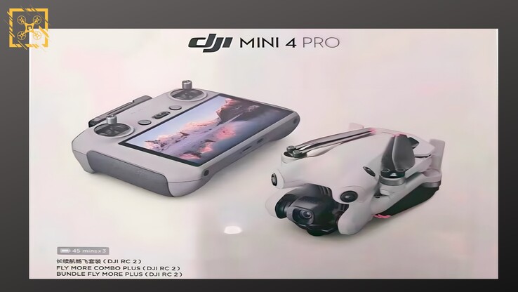 La versione globale del Mini 4 Pro con tempi di volo di 45 minuti. (Fonte: @Quadro_News)