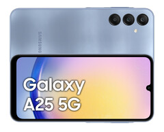 Si dice che Galaxy A25 5G sarà disponibile con un massimo di 256 GB di memoria espandibile. (Fonte immagine: @MysteryLupin)