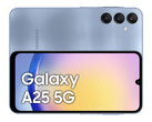 Si dice che Galaxy A25 5G sarà disponibile con un massimo di 256 GB di memoria espandibile. (Fonte immagine: @MysteryLupin)