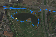 GPS test: Garmin Edge 500 - Lago