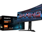 AORUS MO34WQC2 è uno dei pochi esempi del nuovo pannello QD-OLED 'Gen 2.5' di Samsung. (Fonte: Gigabyte)